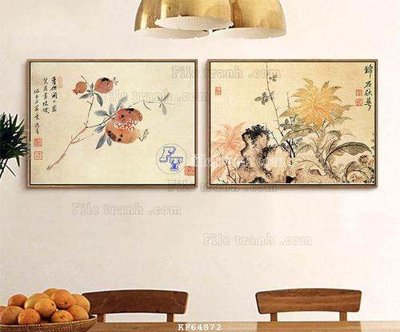 File gốc File tranh hiện đại pha lê gương KF64872 (chuẩn CMYK) cho nhà in