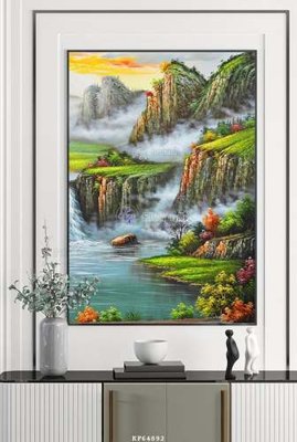 File ảnh File tranh hiện đại pha lê gương KF64892 (gốc) in standee