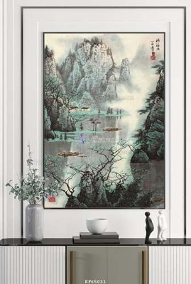 Download file File tranh hiện đại pha lê gương KF65031 (gốc) in mica bàn thờ