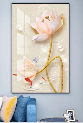 File ảnh File tranh hiện đại pha lê gương KF65059 (gốc) in backdrop sự kiện