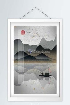 File tranh gốc PSD File tranh hiện đại pha lê gương KF65168 còn nguyên layer