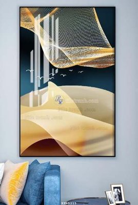 File gốc File tranh hiện đại pha lê gương KF65213 (PNG) chất lượng cao