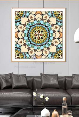 File gốc File tranh hiện đại pha lê gương KF65270 (PNG) trong suốt (transparent)