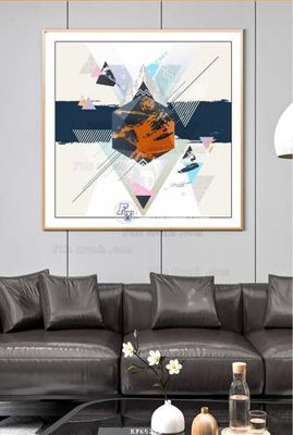 File gốc File tranh hiện đại pha lê gương KF65292 (in mica) cắt laser