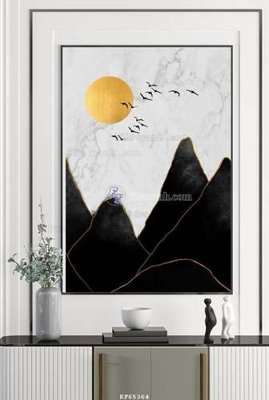 File gốc File tranh hiện đại pha lê gương KF65364 (in mica) làm quà tặng