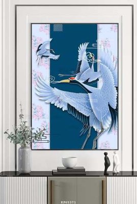 File tranh gốc File tranh hiện đại pha lê gương KF65371 (sắc nét từng chi tiết)