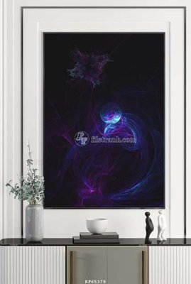 File gốc File tranh hiện đại pha lê gương KF65379 (ảnh chi tiết) để in lụa