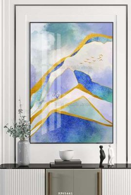 File gốc File tranh hiện đại pha lê gương KF65441 (trang trí) phòng ngủ