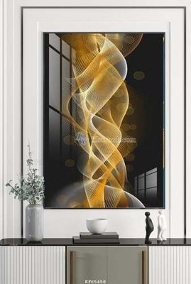 File gốc File tranh hiện đại pha lê gương KF65450 (cho in 3D) độc đáo