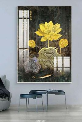 File tranh File tranh hiện đại pha lê gương KF65517 (gốc) in film