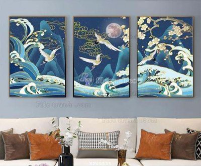 Download file File tranh hiện đại pha lê gương KF65535 (chuẩn in) chất lượng cao