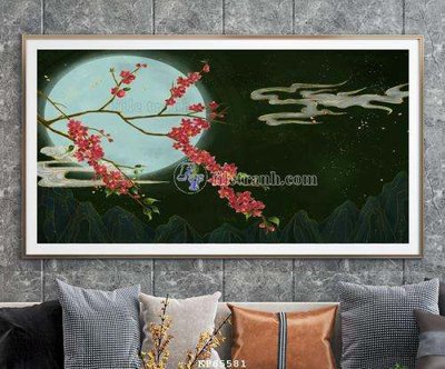 File ảnh gốc File tranh hiện đại pha lê gương KF65581 không vỡ nét