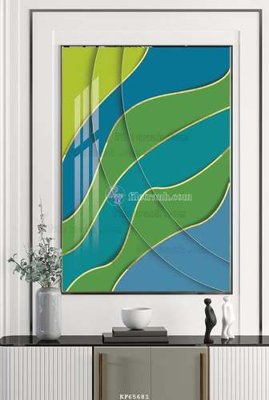 File tranh File tranh hiện đại pha lê gương KF65681 (bản gốc) trang trí văn phòng