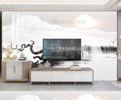 File tranh ảnh gốc File tranh hiện đại pha lê gương KF65714 dùng cho in khổ lớn