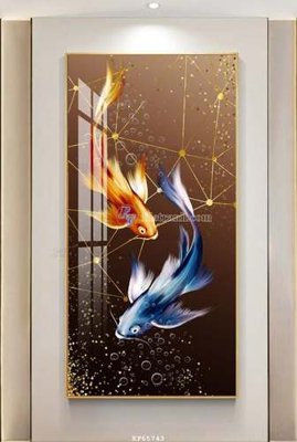 Tải xuống file tranh gốc File tranh hiện đại pha lê gương KF65743 (PSD/TIFF)