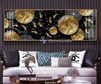 Tải file File tranh hiện đại pha lê gương KF65752 (gốc) chủ đề phong thủy