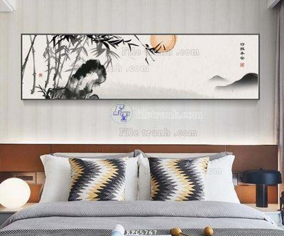 File tranh File tranh hiện đại pha lê gương KF65767 (bản gốc) in canvas