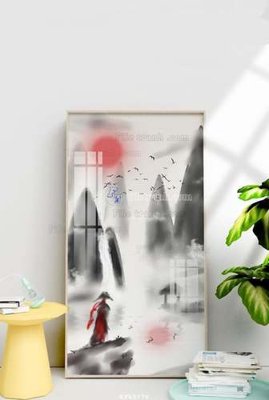 File gốc File tranh hiện đại pha lê gương KF65776 (AI/EPS) cho in ấn