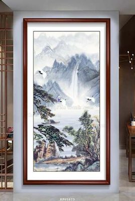 Tệp tin gốc File tranh hiện đại pha lê gương KF65873 (dùng cho in ấn) chuyên nghiệp