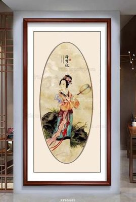 Hình ảnh file gốc in lụa File tranh hiện đại pha lê gương KF65885