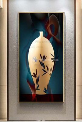 File in trần File tranh hiện đại pha lê gương KF65970 (file gốc) hoa văn 3D