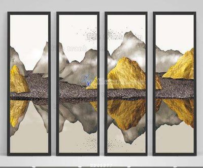 File tranh File tranh hiện đại pha lê gương KF65977 (ảnh gốc) cho in ấn kỹ thuật số