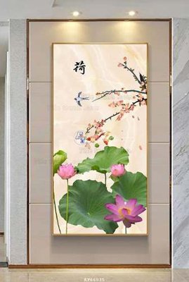 File tranh File tranh hiện đại pha lê gương KF66035 (ảnh gốc) in trần nhà