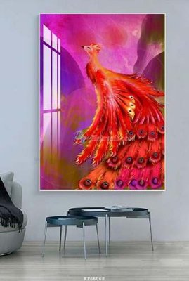 File gốc File tranh hiện đại pha lê gương KF66068 (cho in UV) siêu nét