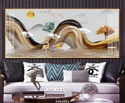 Download file File tranh hiện đại pha lê gương KF66093 (chất lượng in ấn)