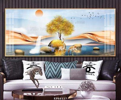 Tải file File tranh hiện đại pha lê gương KF66117 (ảnh gốc) in tráng gương