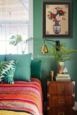 File tranh File tranh hiện đại pha lê gương KF66188 (gốc) chủ đề thiên nhiên