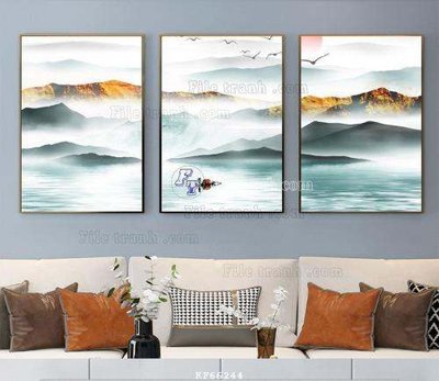 File gốc in ấn File tranh hiện đại pha lê gương KF66244 (sẵn sàng tải về)