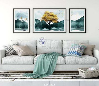 File tranh File tranh hiện đại pha lê gương KF66272 (ảnh gốc) in trần 3D