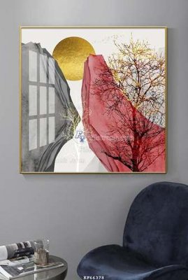 File gốc File tranh hiện đại pha lê gương KF66378 (PNG) không nền chất lượng