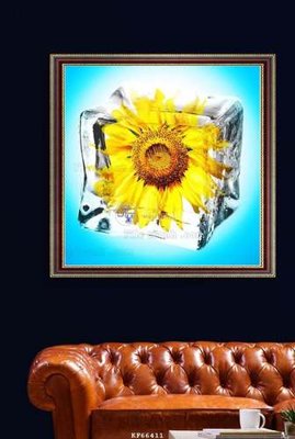 File gốc File tranh hiện đại pha lê gương KF66411 (in lụa) cao cấp