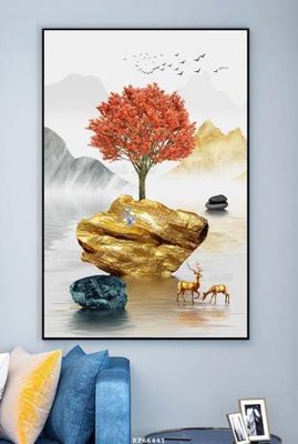 Tải file gốc File tranh hiện đại pha lê gương KF66441 (bản PSD) đầy đủ layer