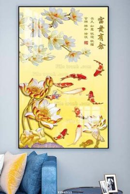 File gốc File tranh hiện đại pha lê gương KF66512 (in 3D) nghệ thuật