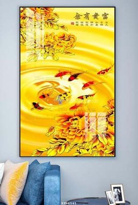 File tranh in trần 3D File tranh hiện đại pha lê gương KF66541 (ảnh gốc)