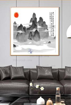 File PSD File tranh hiện đại pha lê gương KF66636 (gốc) cho designer