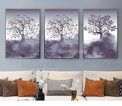 File gốc File tranh hiện đại pha lê gương KF66680 (in ấn) không giới hạn