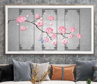 Tải file gốc File tranh hiện đại pha lê gương KF66729 (để in lụa)