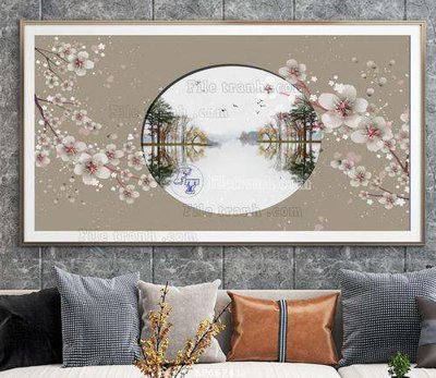 File tranh File tranh hiện đại pha lê gương KF66741 (ảnh gốc) độ nét vượt trội