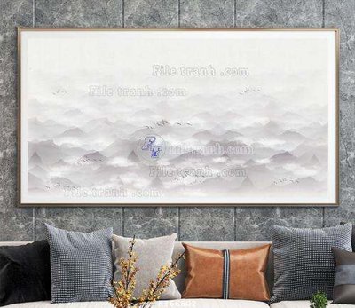 Download file File tranh hiện đại pha lê gương KF66802 (gốc) cho xưởng in