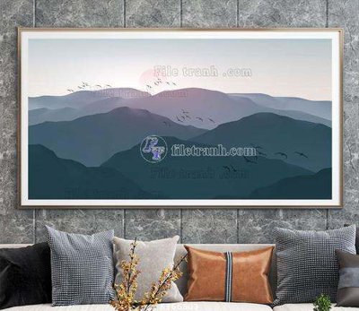 File gốc File tranh hiện đại pha lê gương KF66803 (PNG) nền trong suốt