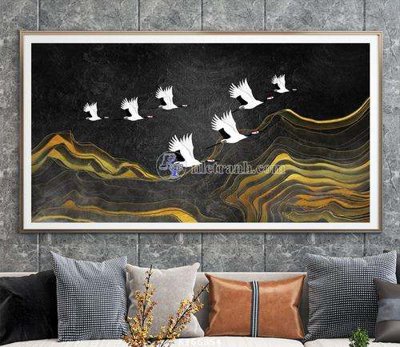 File in ấn File tranh hiện đại pha lê gương KF66854 (bản gốc) từ file gốc