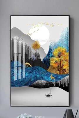 File tranh File tranh hiện đại pha lê gương KF66930 (ảnh gốc) in trần xuyên sáng