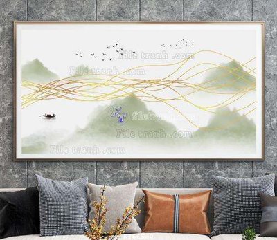 Tải file File tranh hiện đại pha lê gương KF66980 (gốc) in trên mọi chất liệu