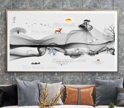 Tệp tin gốc File tranh hiện đại pha lê gương KF66995 (chất lượng) File tranh hiện đại pha lê gương KF66995