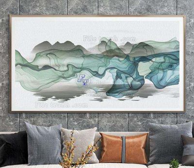 File gốc File tranh hiện đại pha lê gương KF67033 (PNG) chất lượng cao