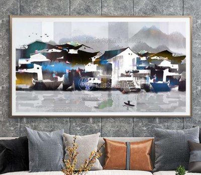 Download file ảnh gốc File tranh hiện đại pha lê gương KF67068 để in ấn